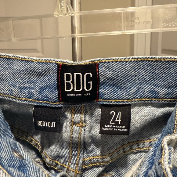 Urban Outfitters Light Blue Bootcut Jeans - Size 24 - Picture 4 of 4